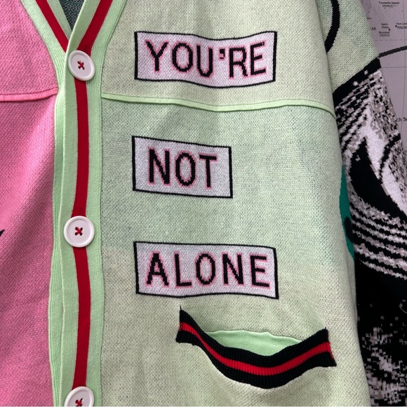 NWT Spirit Jersey Out of this world knitted cardigan - Picture 4 of 11